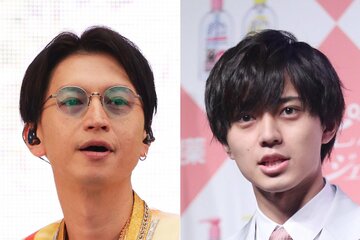 大倉忠義(左)と永瀬廉