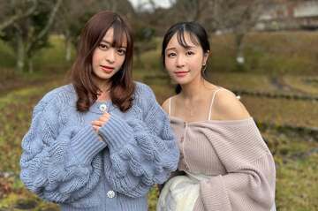 桜もこチャン㊧と女子旅！