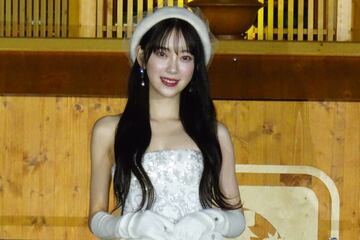 点灯式に参加した堀未央奈