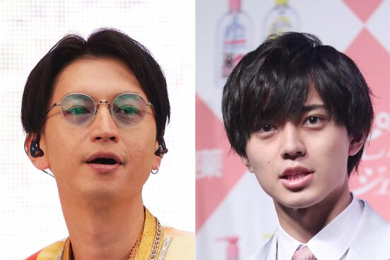 大倉忠義(左)と永瀬廉