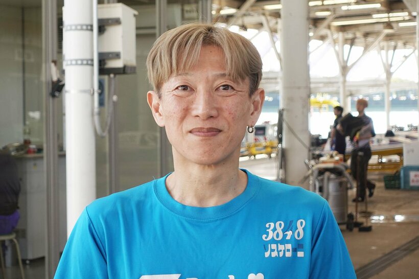 準優は外枠からの勝負となった川上聡介