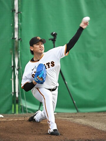 順調な仕上がりぶりで、紅白戦の先発を任される巨人・又木鉄平