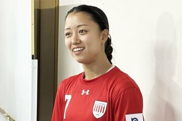 フラッグフットボール女子日本代表の近江佑璃夏
