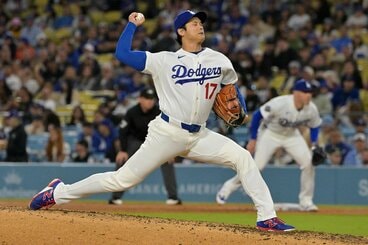 二刀流の大谷翔平（ロイター）