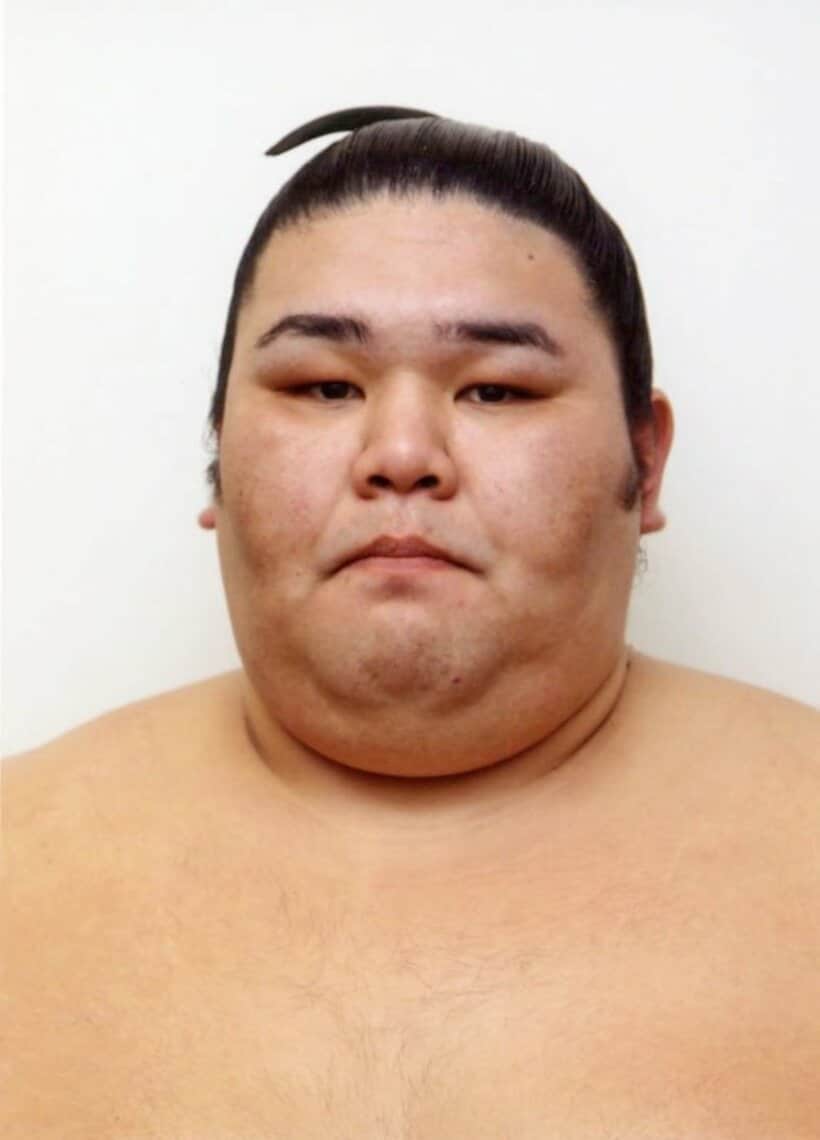 現役時代の南貴由輝氏。天鎧鵬のしこ名で活躍した