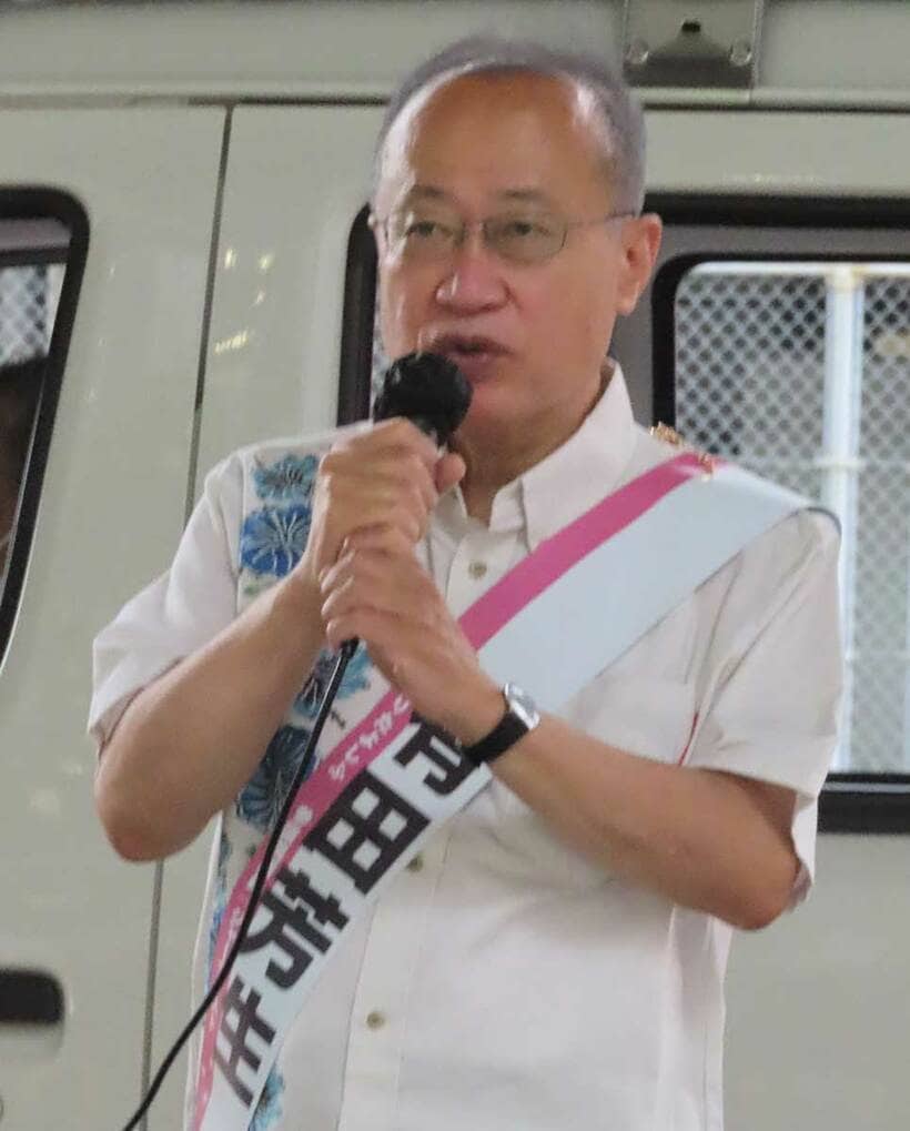  物価問題を訴えた有田芳生氏（東スポWeb）