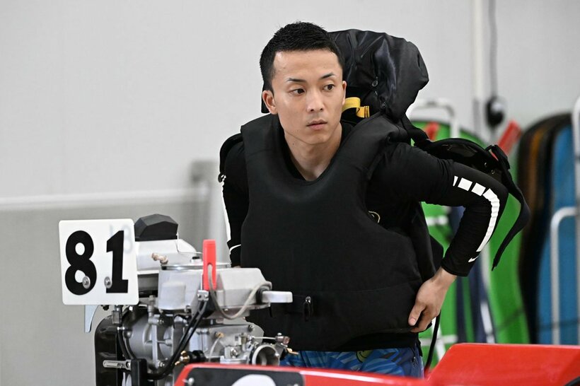 優勝戦に４号艇で挑む宮之原輝紀