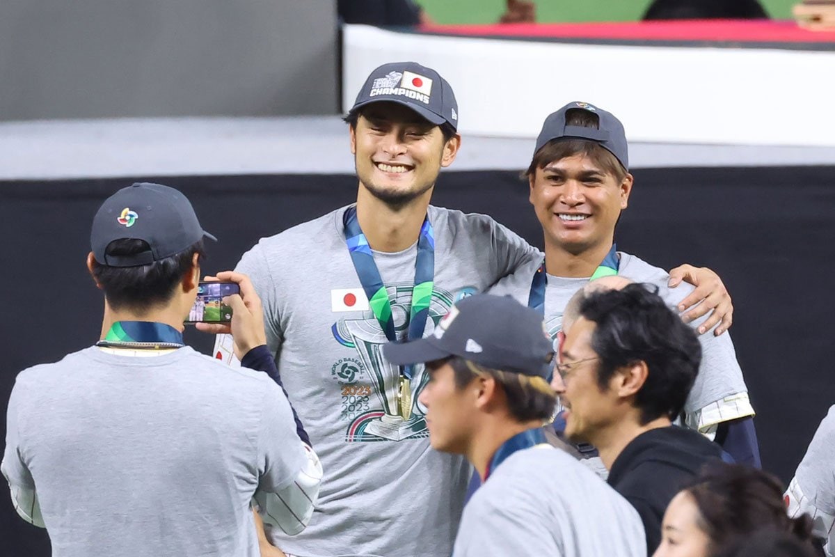 写真：【WBC】ダルビッシュが不変の宇田川優希〝愛〟を表現「気づい 