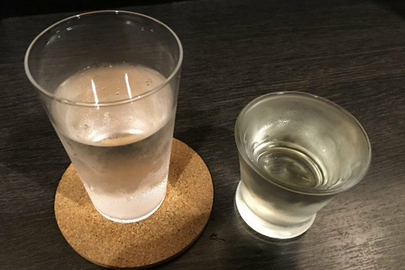 酒１杯に水１杯で二日酔いは激減