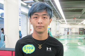 一撃仕様で準優に臨む垂水悠