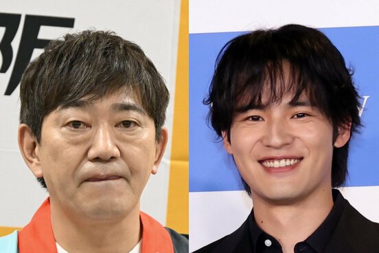 「メッセンジャー」の黒田有(左)と水上恒司
