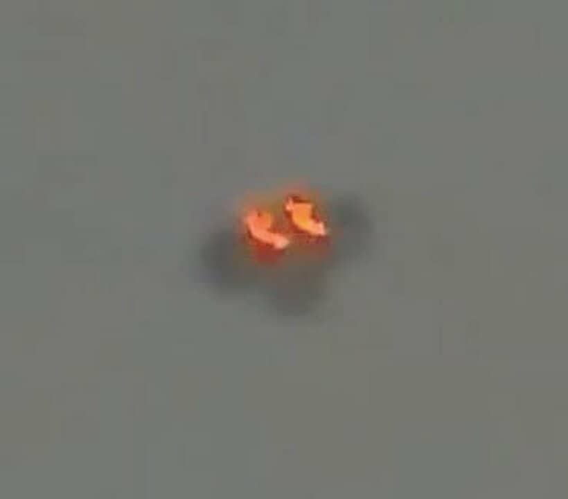 インドネシアのUFO（ゲーリー・ヘーゼルタイン氏のフェイスブックから）