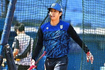 日本シリーズへ準備を進めるDeNA・度会隆輝