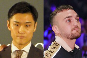 西田凌佑（左）とサム・グッドマン