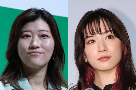 ヒコロヒー（左）と永野芽郁