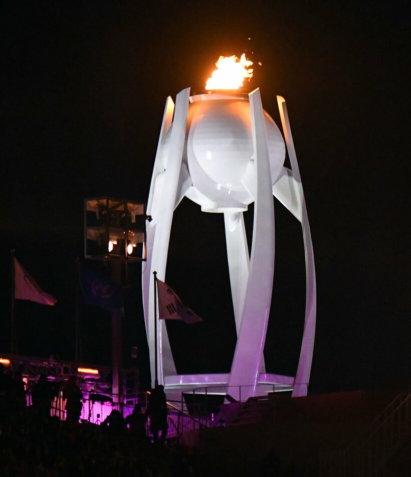  平昌五輪の聖火（写真はイメージ）