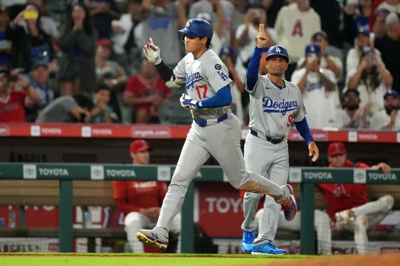 大谷の一発は空砲に終わった（ロイター）