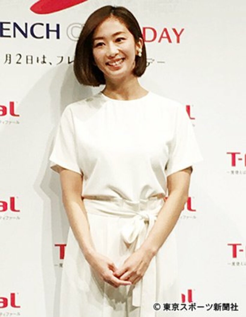 「ティファール」の新製品発表会に出席した優香