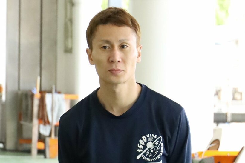 動きの良さを見せる三宅健太