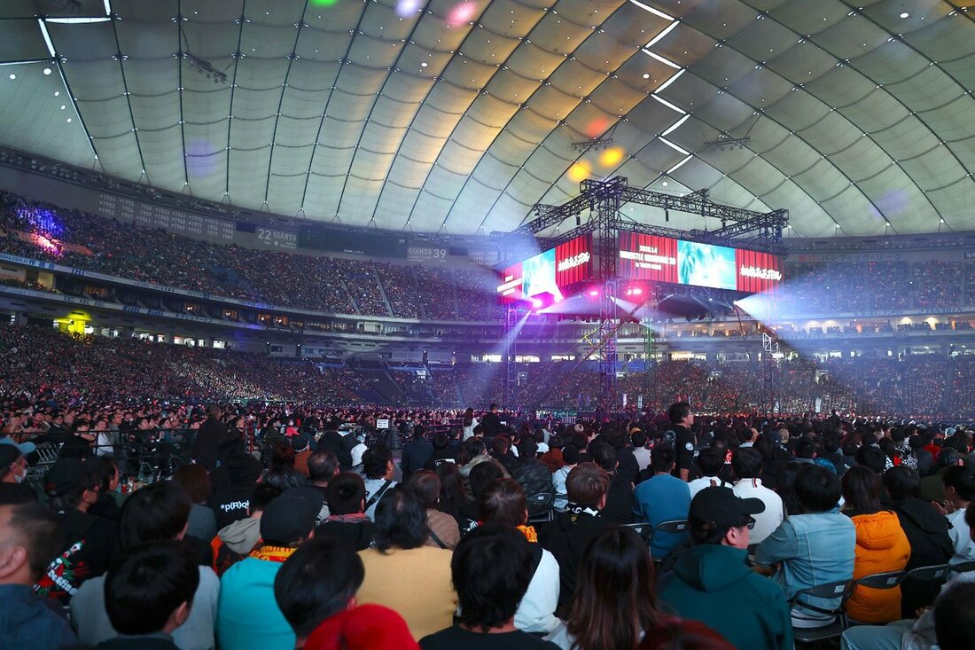 観客4万6913人を動員した新日本プロレスの1・4東京ドーム大会