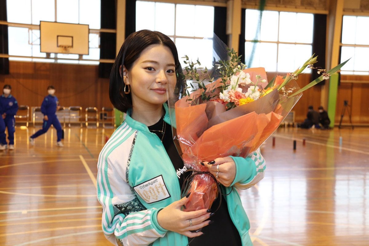 Dリーガー・Kotori 地元・富山で〝DXダンス授業〟「世界に