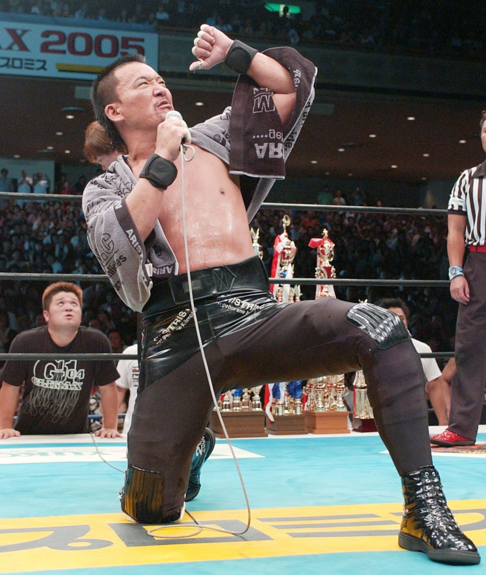  第１５回G１を優勝・蝶野正洋（東スポWeb）
