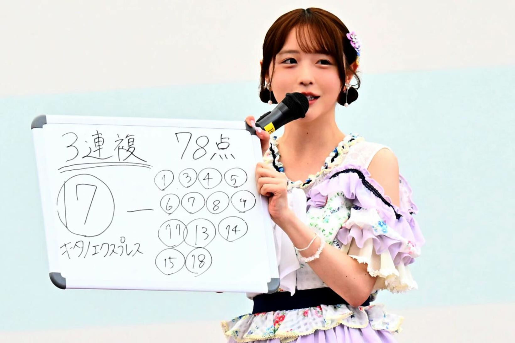 北九州記念予想会に登場した市村愛里