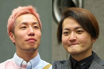 トモハッピー氏（左）と林尚弘氏
