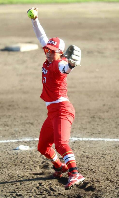 ソフトボール】上野由岐子が今大会初登板 台湾戦の3回途中から