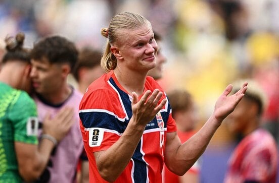 北中米W杯で大活躍のハーランド(ロイター)