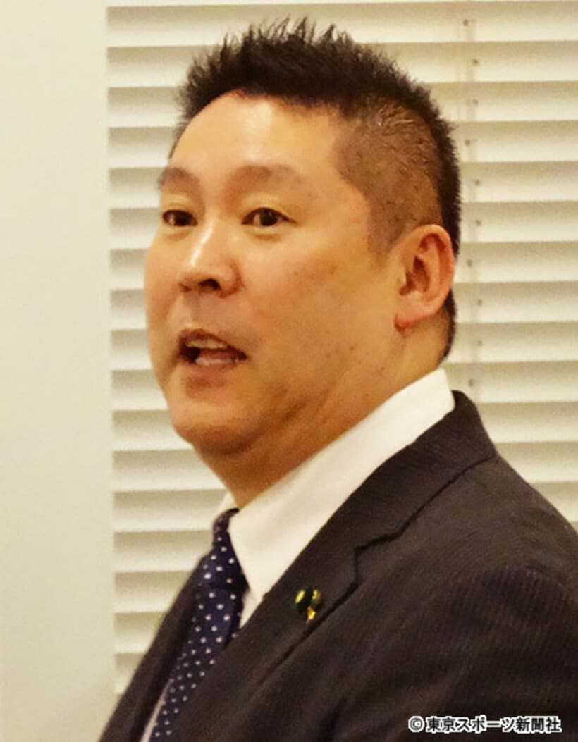  立花孝志党首