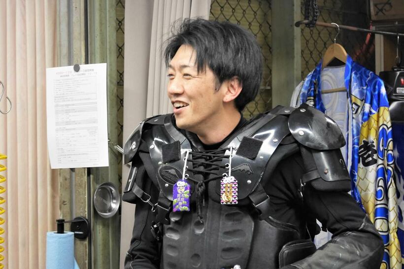 レース後は笑みがこぼれた藤川竜