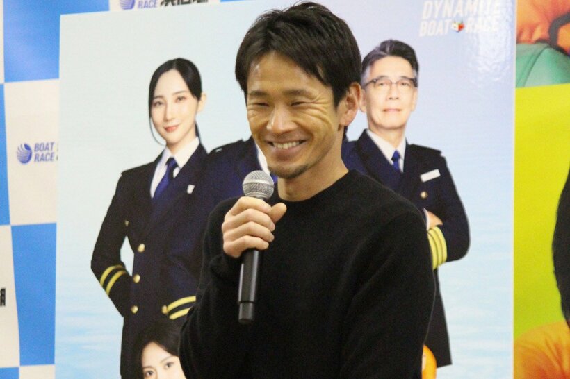 トークショーを行った馬場貴也