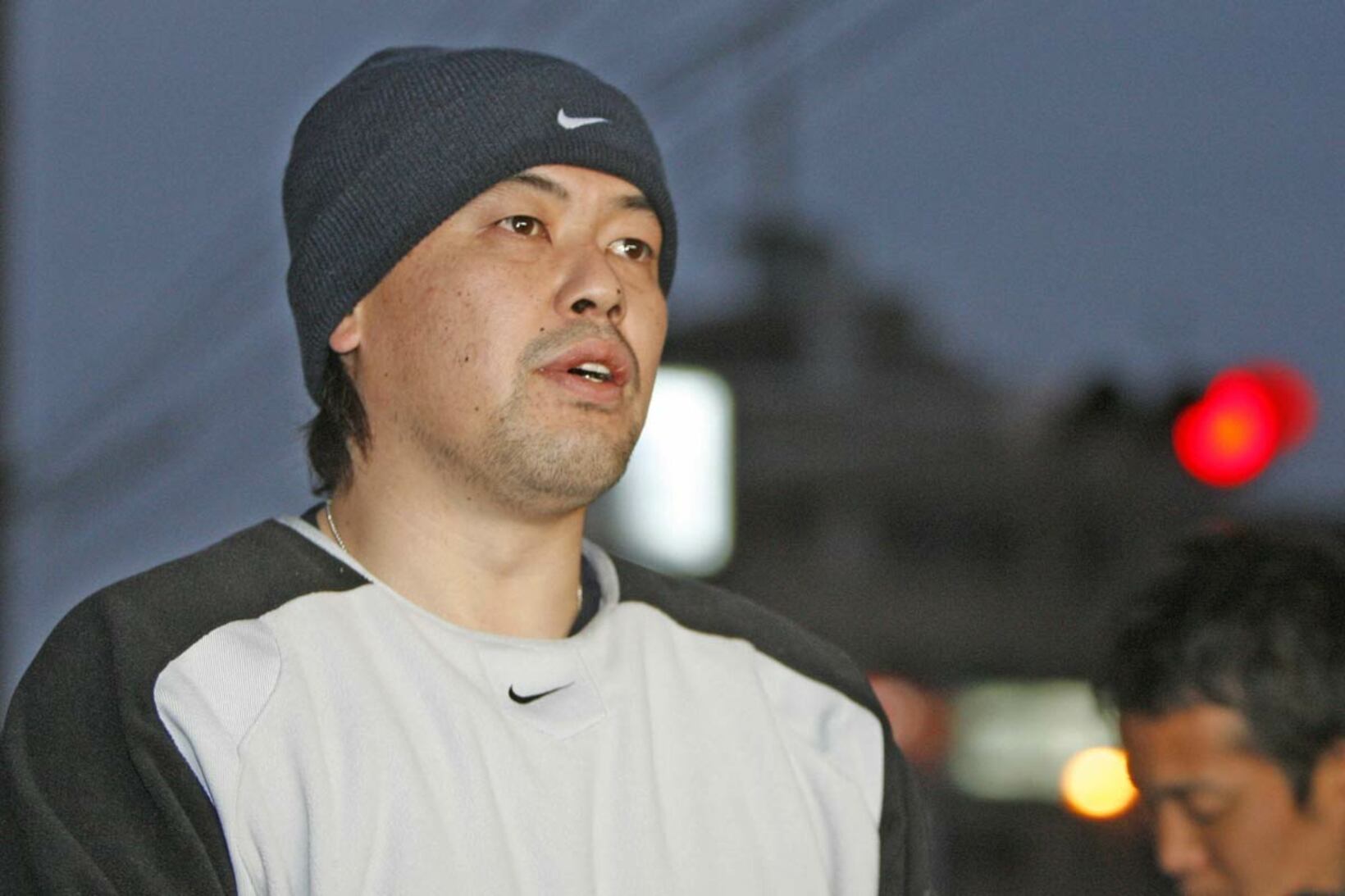 自由契約について語る中村紀（２００７年１月）