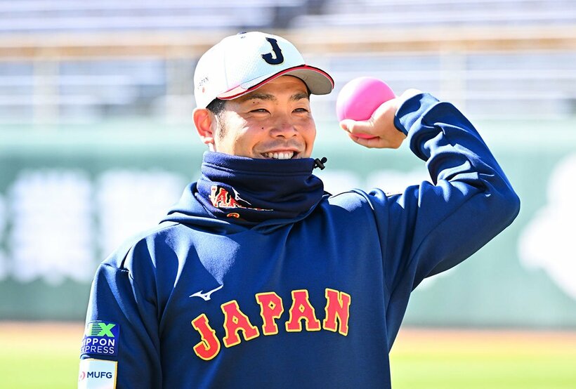 ソフトバンクとの２戦目は無安打に終わった近藤健介