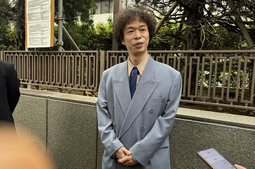 取材に応じた渡邊センス