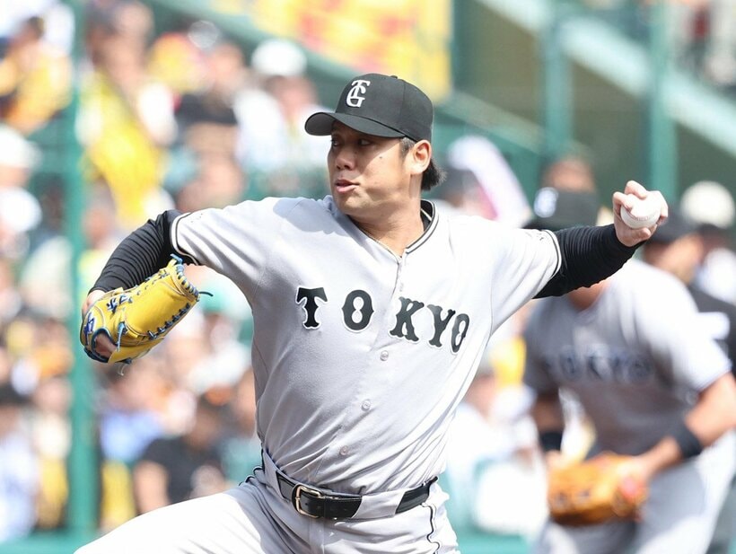 阪神戦に先発した又木鉄平