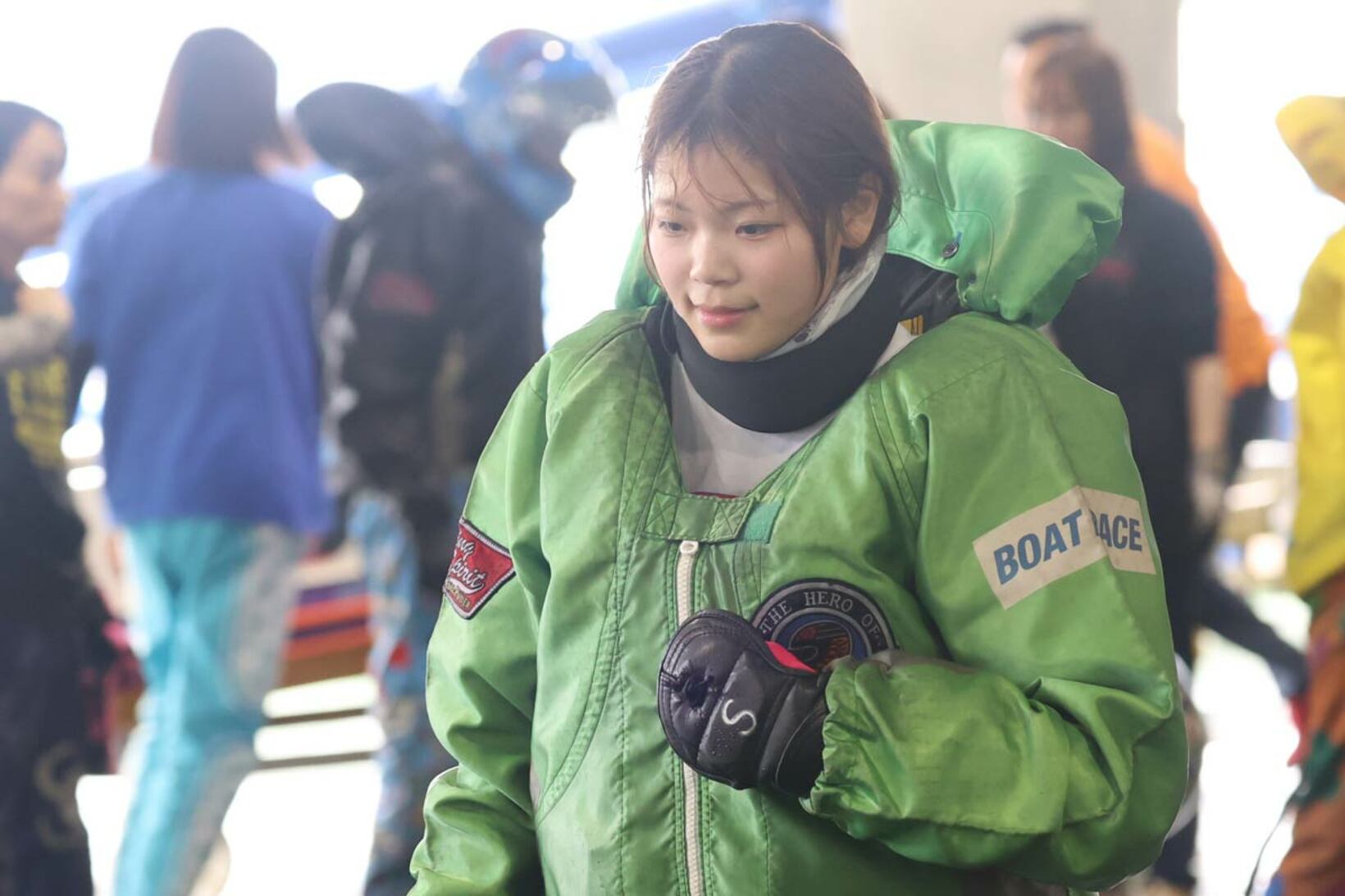 予選突破を狙う井上遥妃