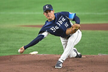 巨人戦に先発した西武・与座海人