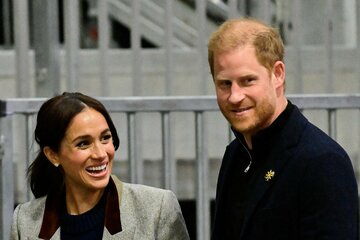 メーガン妃とヘンリー王子（ロイター）