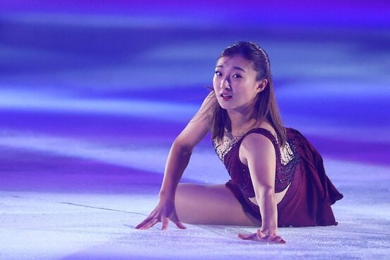 エキシビションに出場した坂本花織