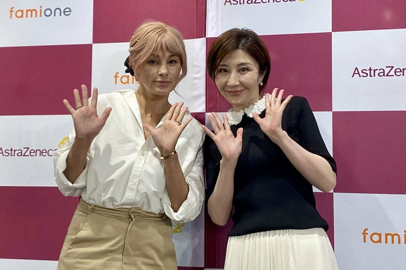 (左から)梅宮アンナ、西丸優子