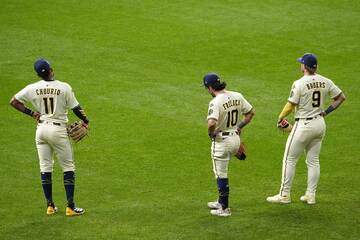 ドジャースに連敗し後がなくなったブルワーズ（ロイター）