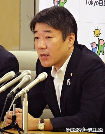 都議会自民党の幹事長に就任した秋田一郎都議