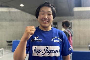 堂々の銅メダルに笑顔がはじける藤田眞妃琉