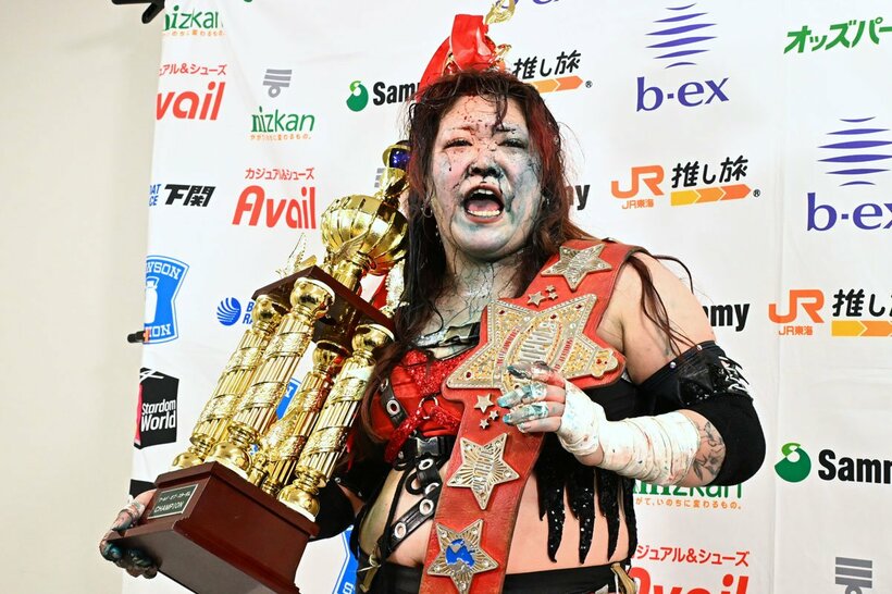 横浜大会でV２に成功した鈴季すず