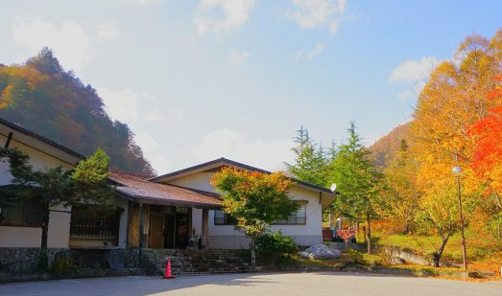 宿の外観