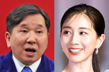 田中裕二（左）と田中みな実