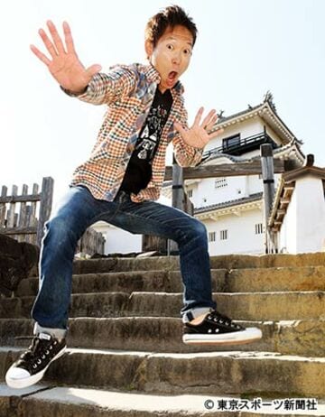 地元・掛川城を背に飛躍を誓う佐藤