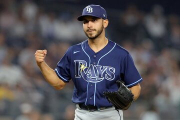 レイズ在籍時のハビー・ゲラ（ロイター＝USA　TODAY　Sports)